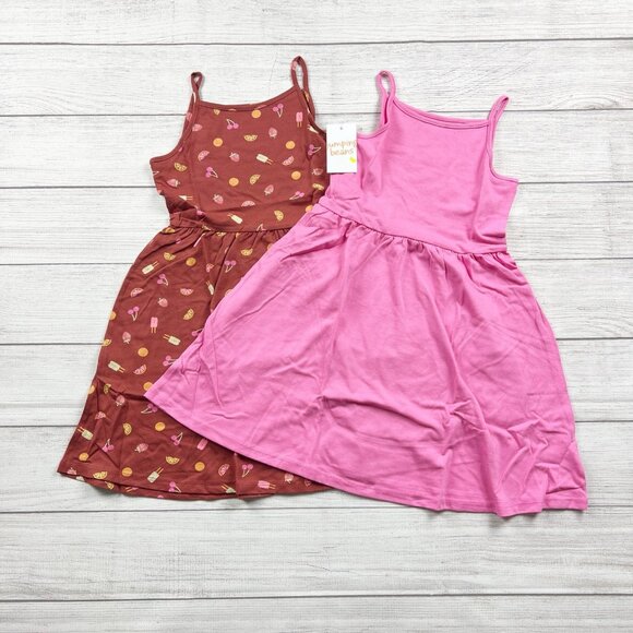 jumping beans Other - Jumping Beans Girls Dress Bundle Set of 2 Spaghetti Strap Summer Dresses NWT 6